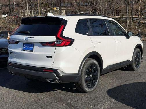 Platinum White Pearl 2026 Honda CR-V Hybrid Sport Touring