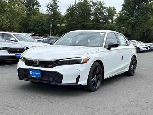Platinum White Pearl 2026 Honda Civic Si Base