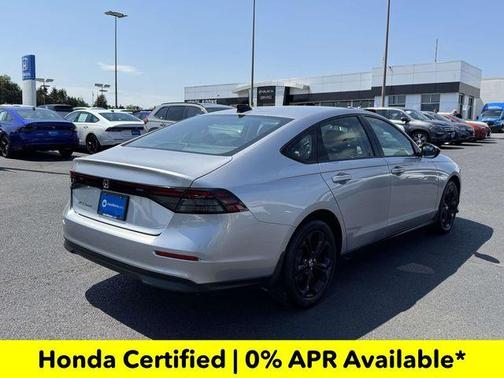 Solar Silver Metallic 2025 Honda Accord SE