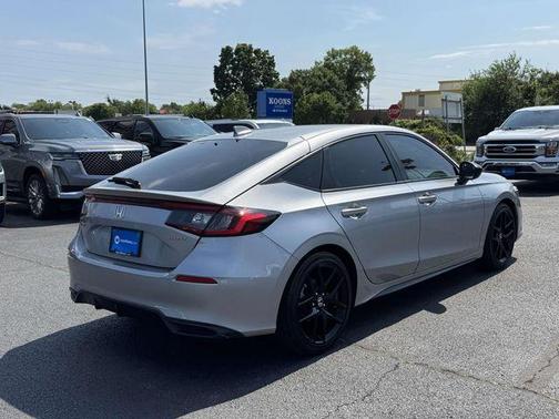 Lunar Silver Metallic 2023 Honda Civic Sport