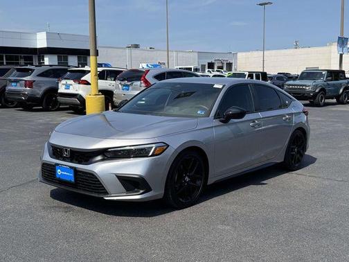 Lunar Silver Metallic 2023 Honda Civic Sport