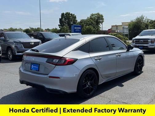 Lunar Silver Metallic 2023 Honda Civic Sport