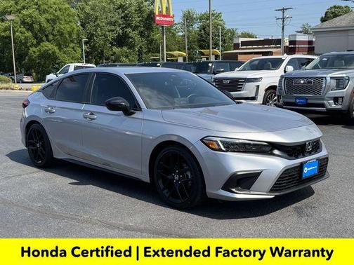 Lunar Silver Metallic 2023 Honda Civic Sport