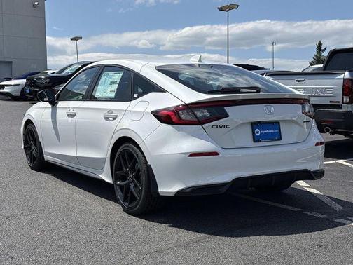 Platinum White Pearl 2026 Honda Civic Sport