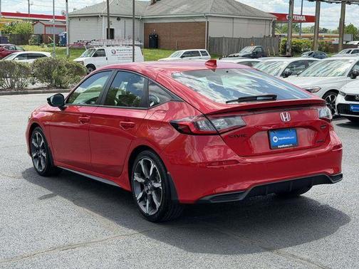 Rallye Red 2026 Honda Civic Hybrid Sport Touring