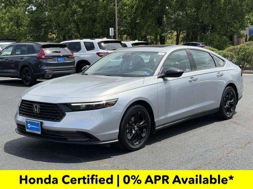 Solar Silver Metallic 2025 Honda Accord SE