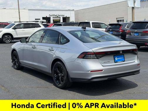 Solar Silver Metallic 2025 Honda Accord SE