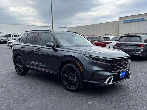 Meteorite Gray Metallic 2026 Honda CR-V Hybrid Sport Touring
