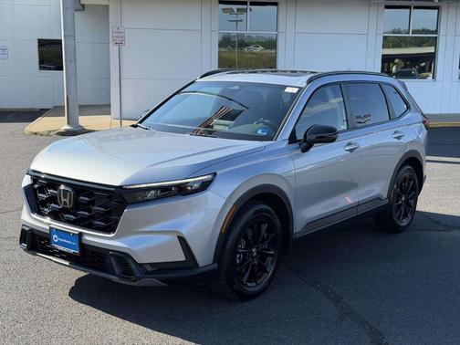Solar Silver Metallic 2026 Honda CR-V Hybrid Sport