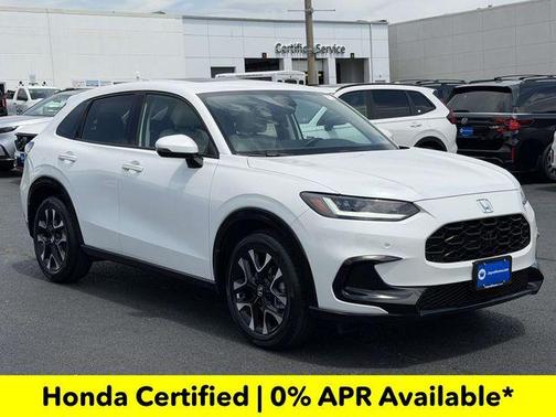 Platinum White Pearl 2026 Honda HR-V EX-L