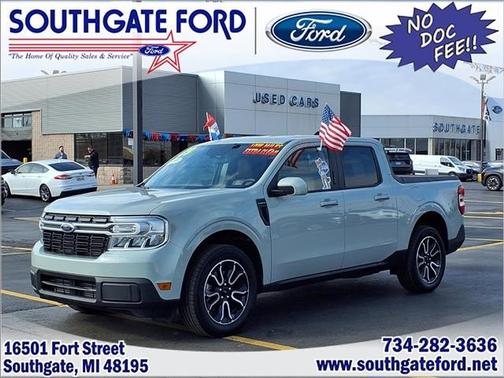 Cactus Green / Gray 2023 Ford Maverick Lariat