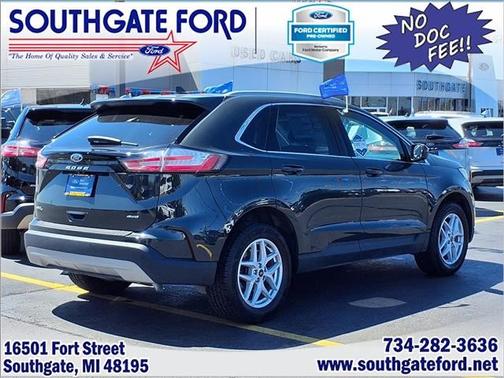 FORGED GREEN 2023 Ford Edge SEL