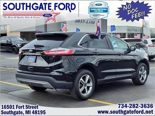 AGATE BLACK METALLIC 2024 Ford Edge SEL
