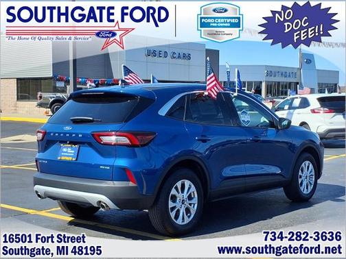 ATLAS BLUE METALLIC 2023 Ford Escape ACTIVE