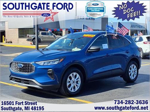 ATLAS BLUE METALLIC 2023 Ford Escape ACTIVE