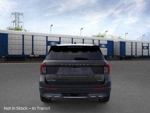 Agate Black Metallic 2026 Ford Explorer Active