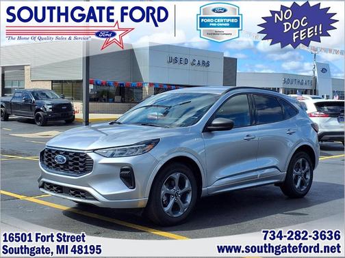 ICONIC SILVER METALLIC 2023 Ford Escape ST-LINE