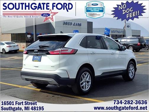 STAR WHITE 2024 Ford Edge SEL