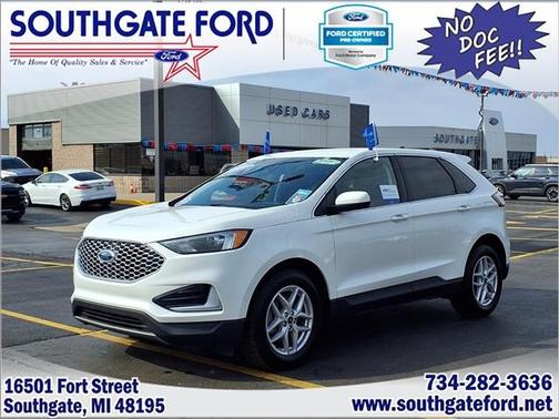 STAR WHITE 2024 Ford Edge SEL