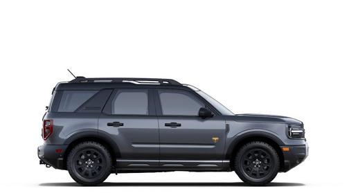 Carbonized Gray Metallic 2025 Ford Bronco Sport Badlands