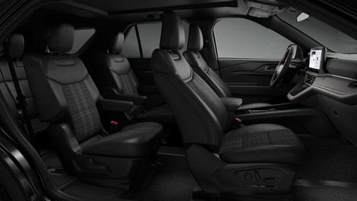 Agate Black Metallic 2026 Ford Explorer ST-Line