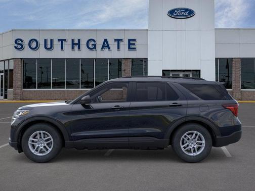 Agate Black Metallic 2026 Ford Explorer Active