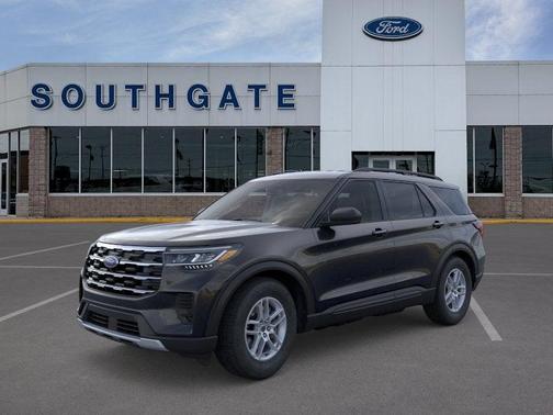 Agate Black Metallic 2026 Ford Explorer Active