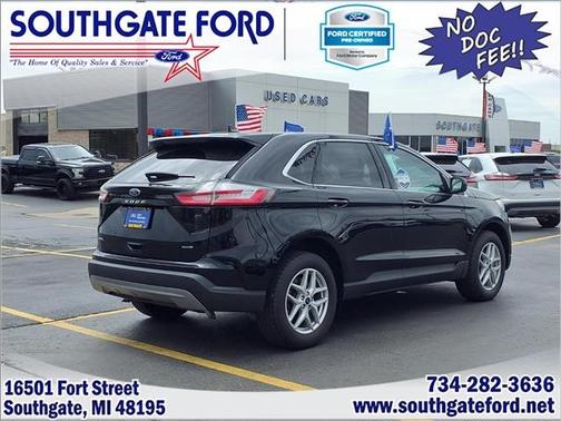 AGATE BLACK METALLIC 2024 Ford Edge SEL