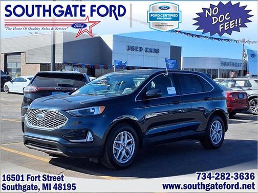 STONE BLUE METALLIC 2023 Ford Edge SEL