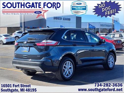 STONE BLUE METALLIC 2023 Ford Edge SEL
