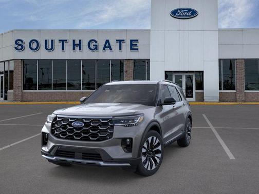 Carbonized Gray Metallic 2026 Ford Explorer Platinum