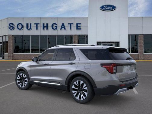 Carbonized Gray Metallic 2026 Ford Explorer Platinum