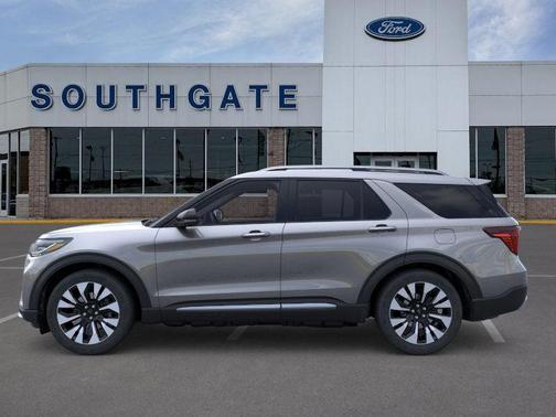 Carbonized Gray Metallic 2026 Ford Explorer Platinum