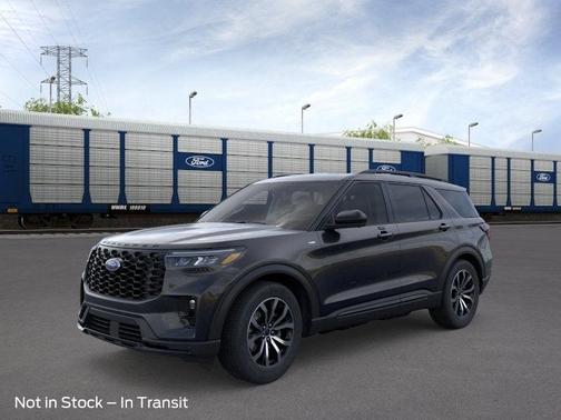 Agate Black Metallic 2026 Ford Explorer ST-Line