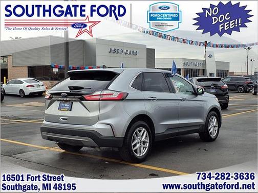 ICONIC SILVER 2024 Ford Edge SEL