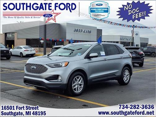 ICONIC SILVER 2024 Ford Edge SEL