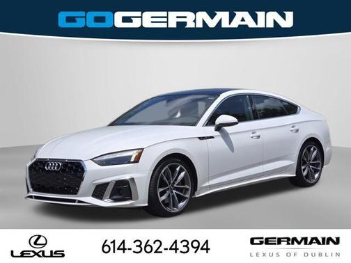 Ibis White 2023 Audi A5 Sportback 45 S Line Premium Plus
