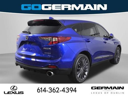 Apex Blue Pearl 2024 Acura RDX A-Spec Advance Package