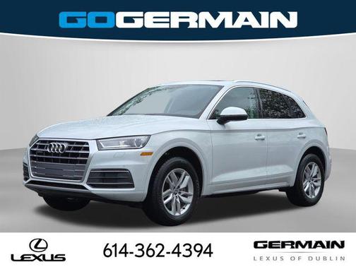 Glacier White Metallic 2020 Audi Q5 45 Premium