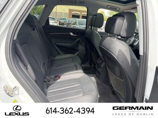 Glacier White Metallic 2020 Audi Q5 45 Premium