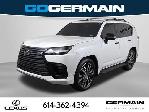 White Pearl 2025 Lexus LX 600 Luxury