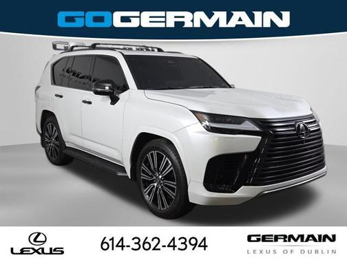 White Pearl 2025 Lexus LX 600 Luxury