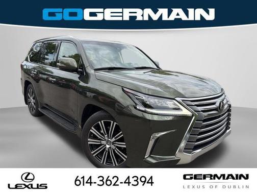 Khaki 2021 Lexus LX 570 Three-Row