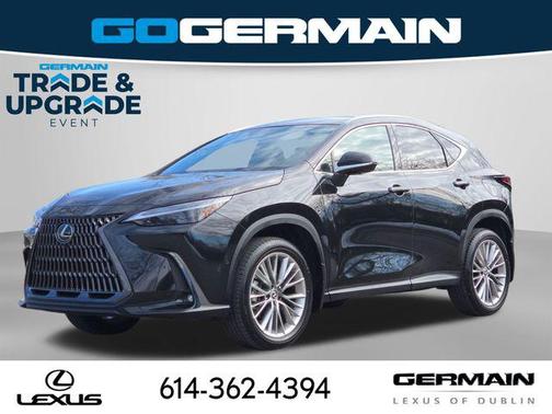 Dark Gray Metallic 2025 Lexus NX 350 Luxury