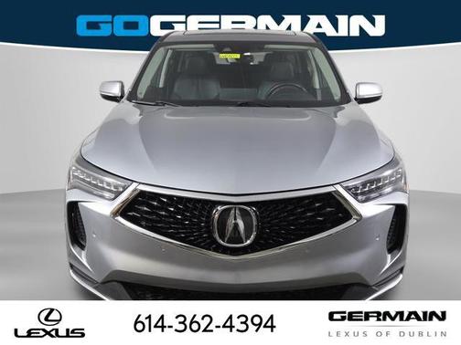 Lunar Silver Metallic 2022 Acura RDX Technology Package