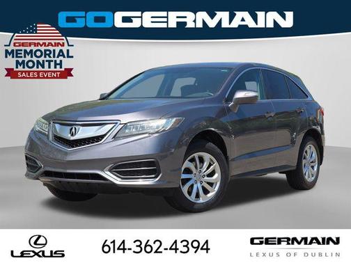 Modern Steel Metallic 2017 Acura RDX Base