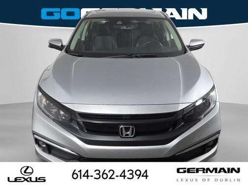 Lunar Silver Metallic 2020 Honda Civic EX-L