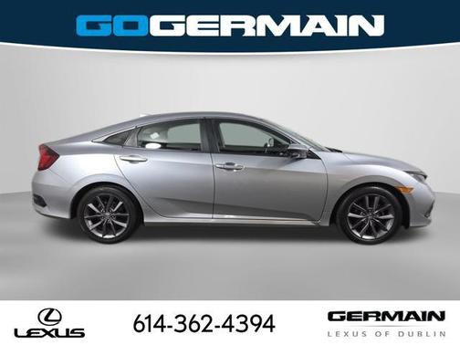 Lunar Silver Metallic 2020 Honda Civic EX-L