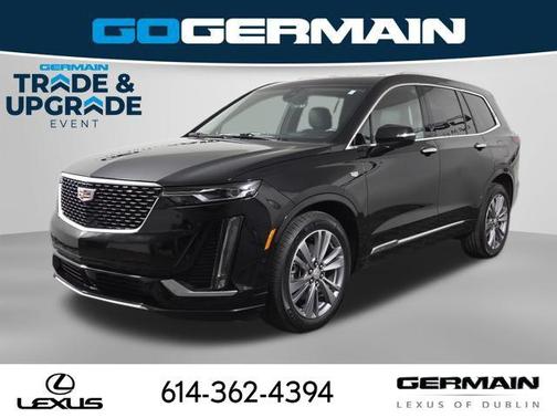 Stellar Black Metallic 2025 Cadillac XT6 Premium Luxury FWD