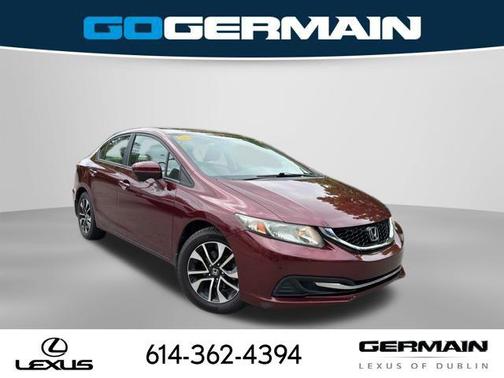 Crimson Pearl 2014 Honda Civic EX